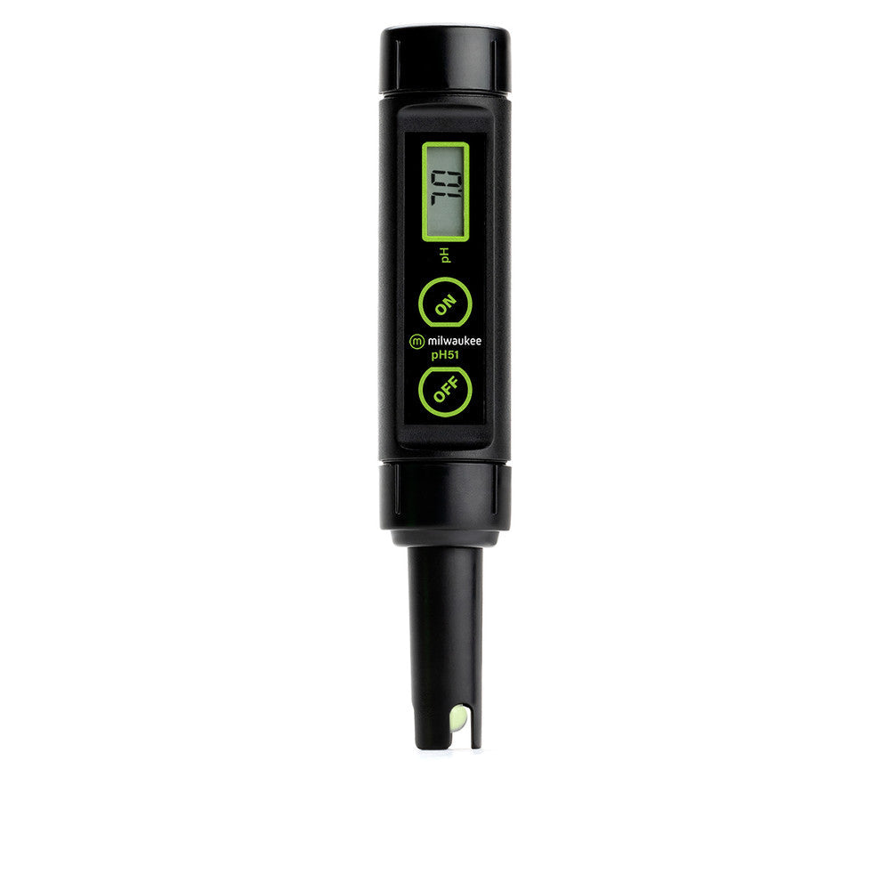 Milwaukee Ph51 Waterproof pH Tester with Replaceable Probe