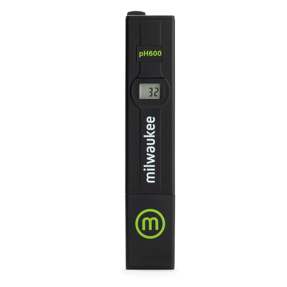 Milwaukee pH600-BOX LED Pocket pH Tester with Calibration Solution
