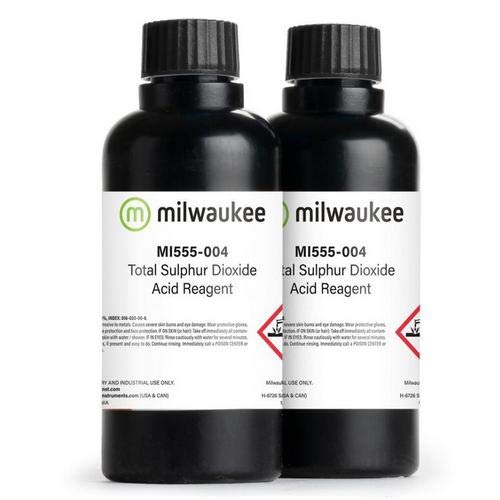 Milwaukee Instruments Mi555-004, Acid Reagent for Total SO2, 2x210ml