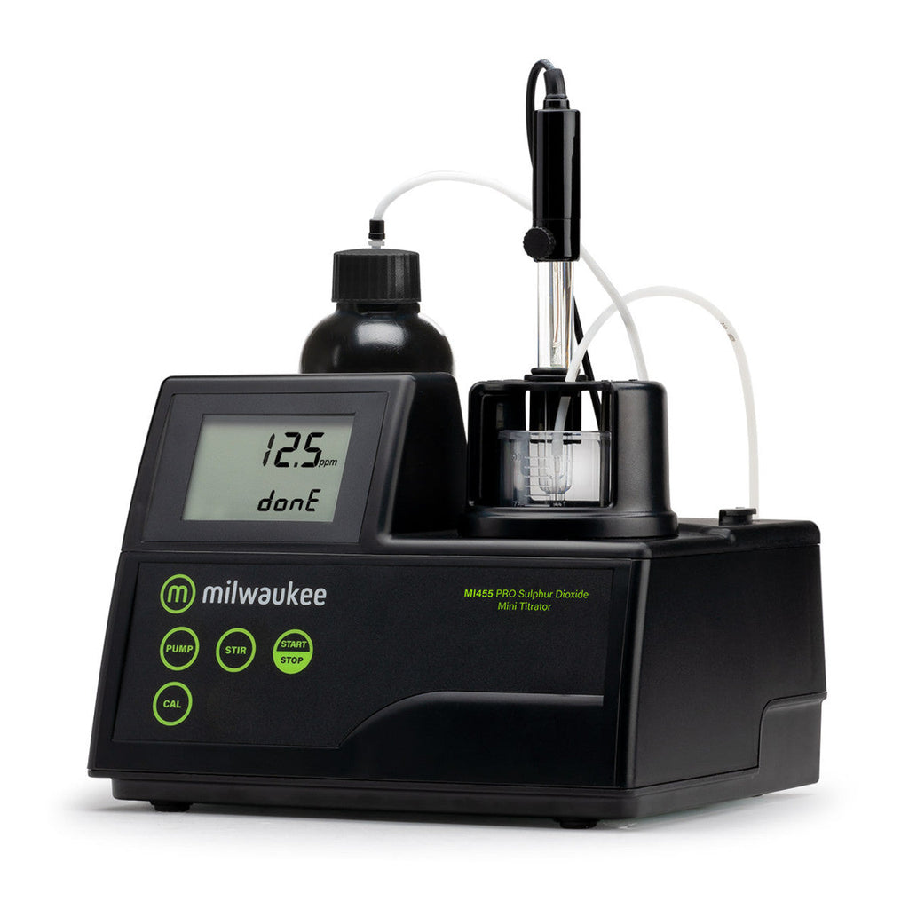 Milwaukee MI455US PRO Mini Titrator for Sulfur Dioxide in Wine