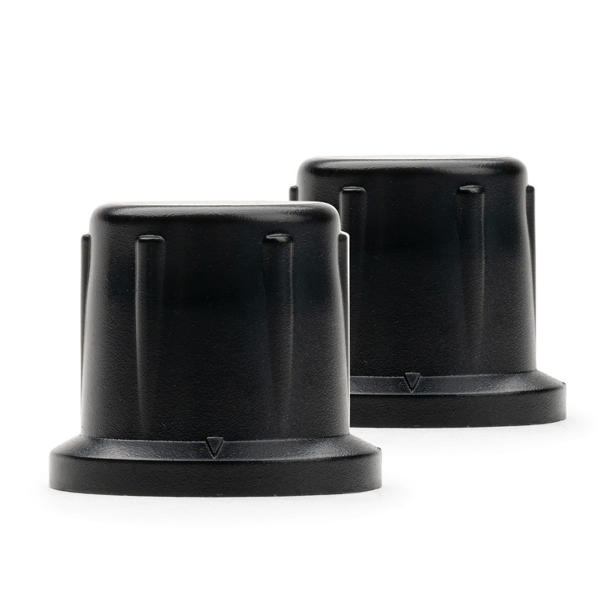 Two Milwaukee MI0002 Plastic Cuvette Caps for 10 mL Glass Cuvettes