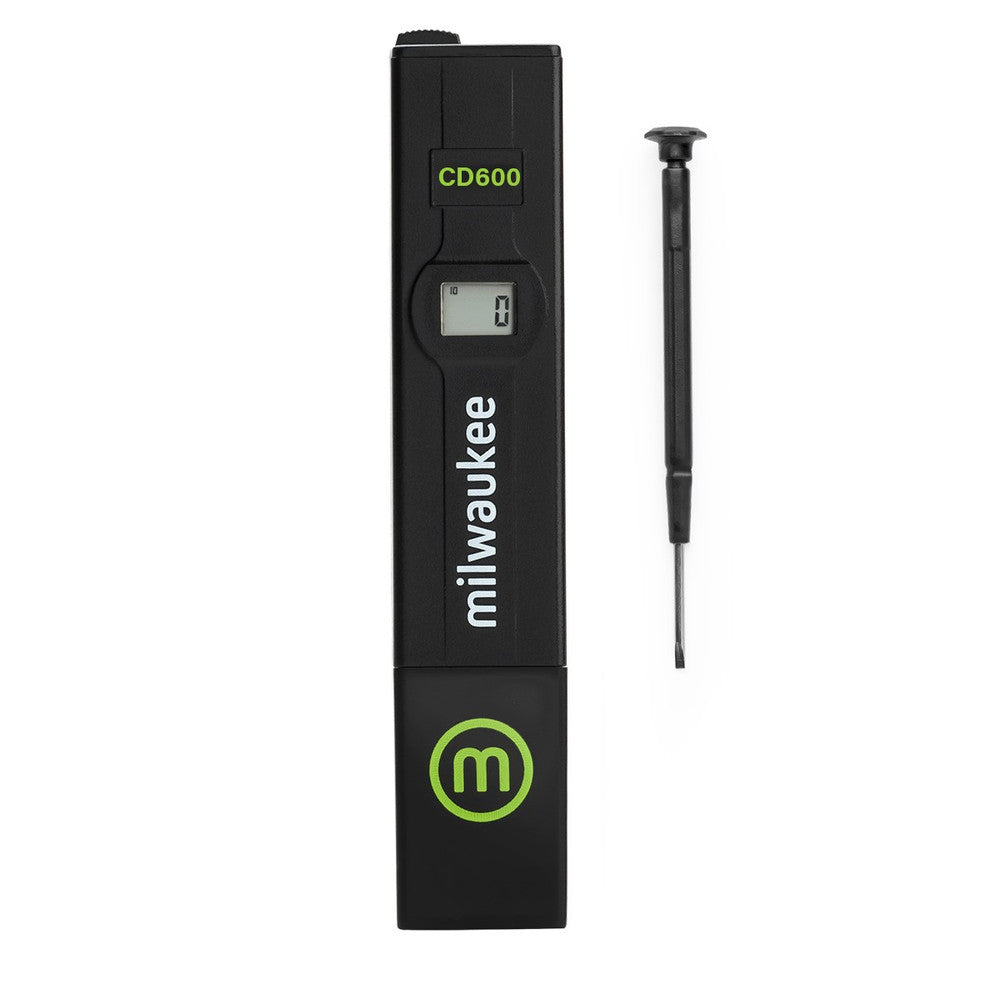 Milwaukee CD600 TDS Pen, 0 to 1990 uS/cm for Aquariums and Horticulture