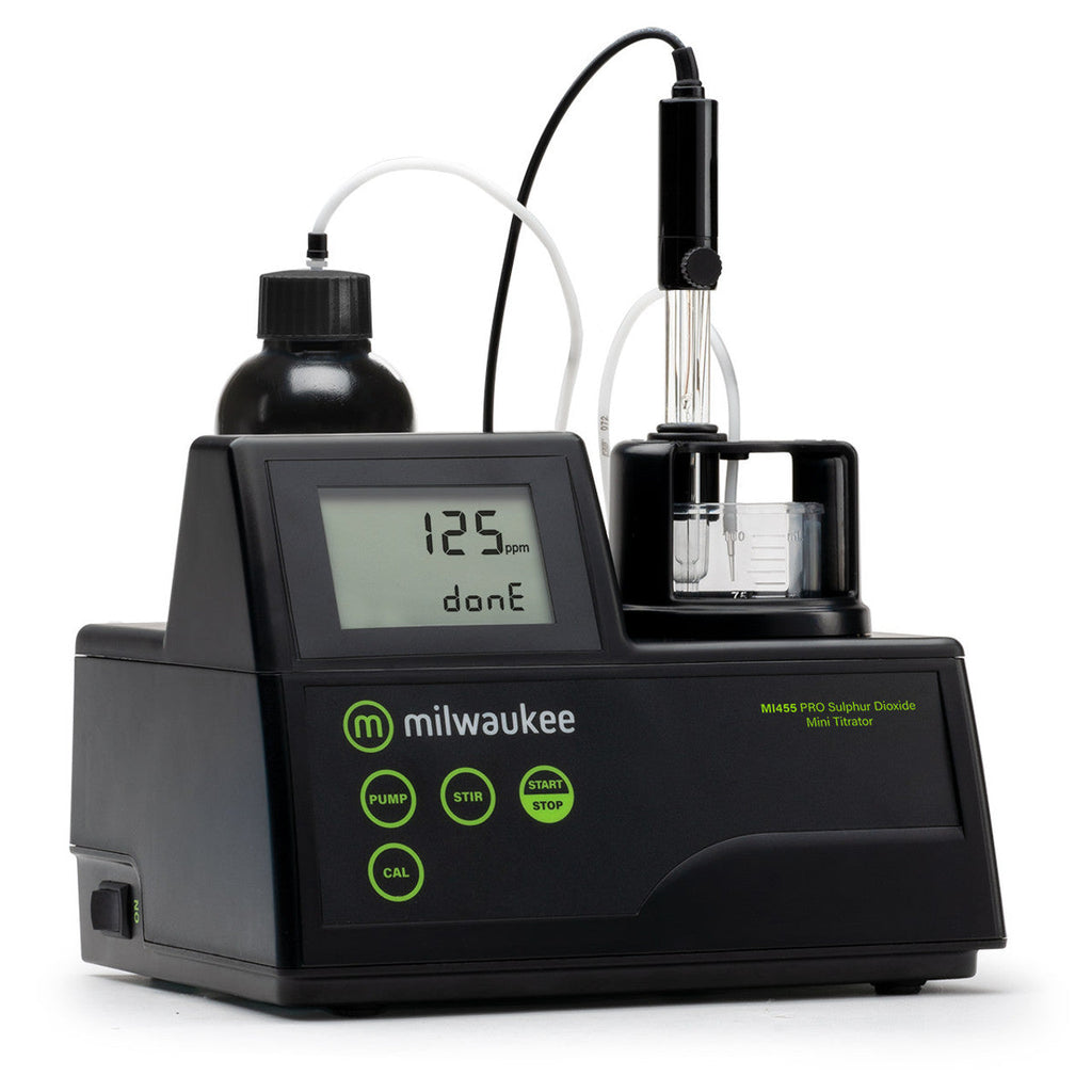 Milwaukee MI455US PRO Mini Titrator for Sulfur Dioxide in Wine