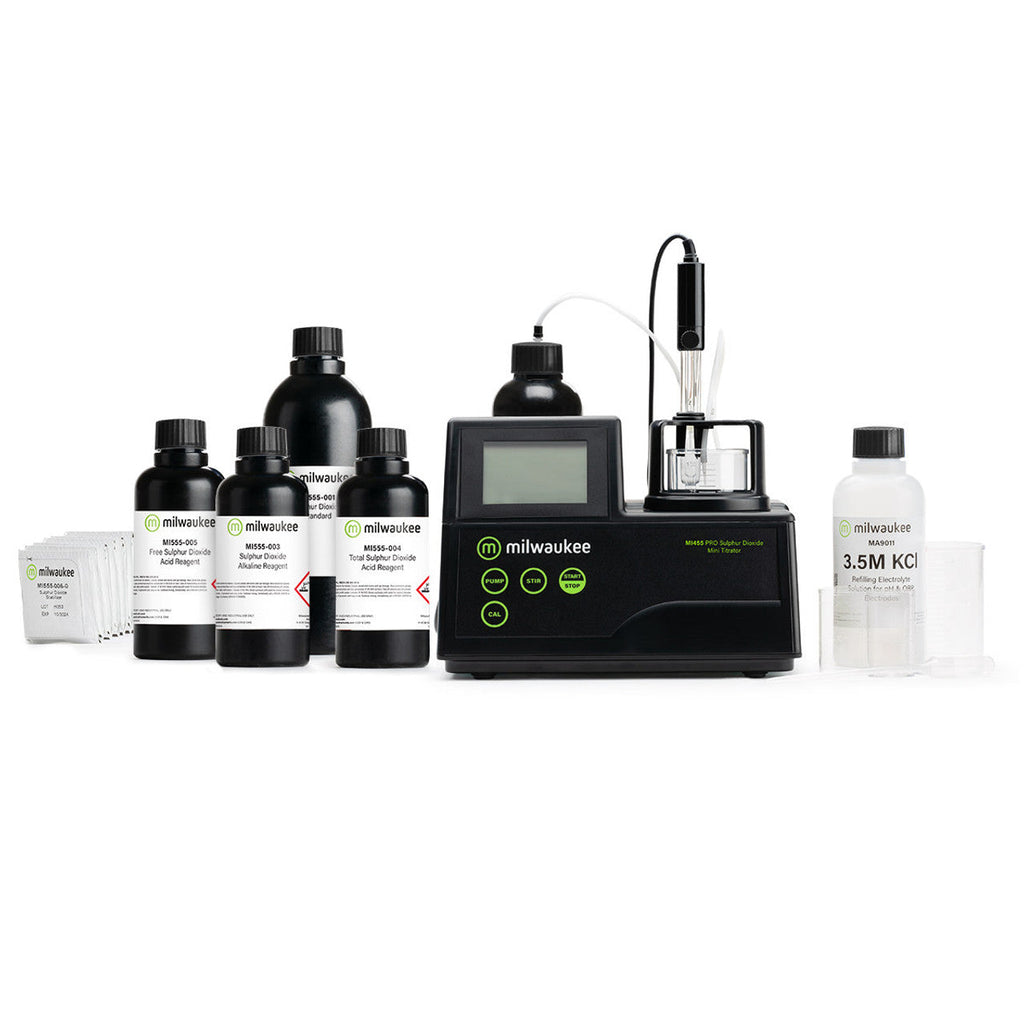 Milwaukee MI455US PRO Mini Titrator for Sulfur Dioxide in Wine