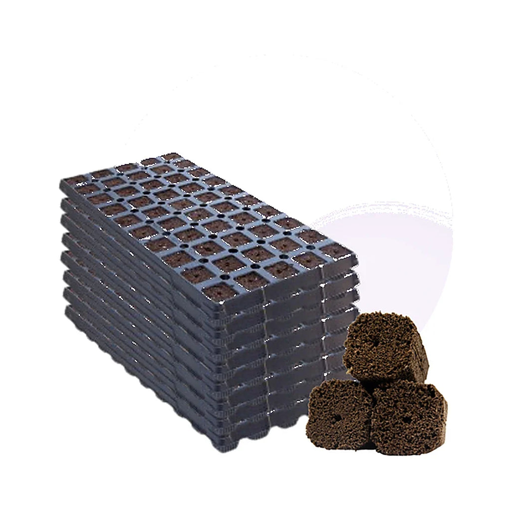 OrganiPlug Pre-Filled Tray, 50 Plugs at 1.25 in, Case or Pallet